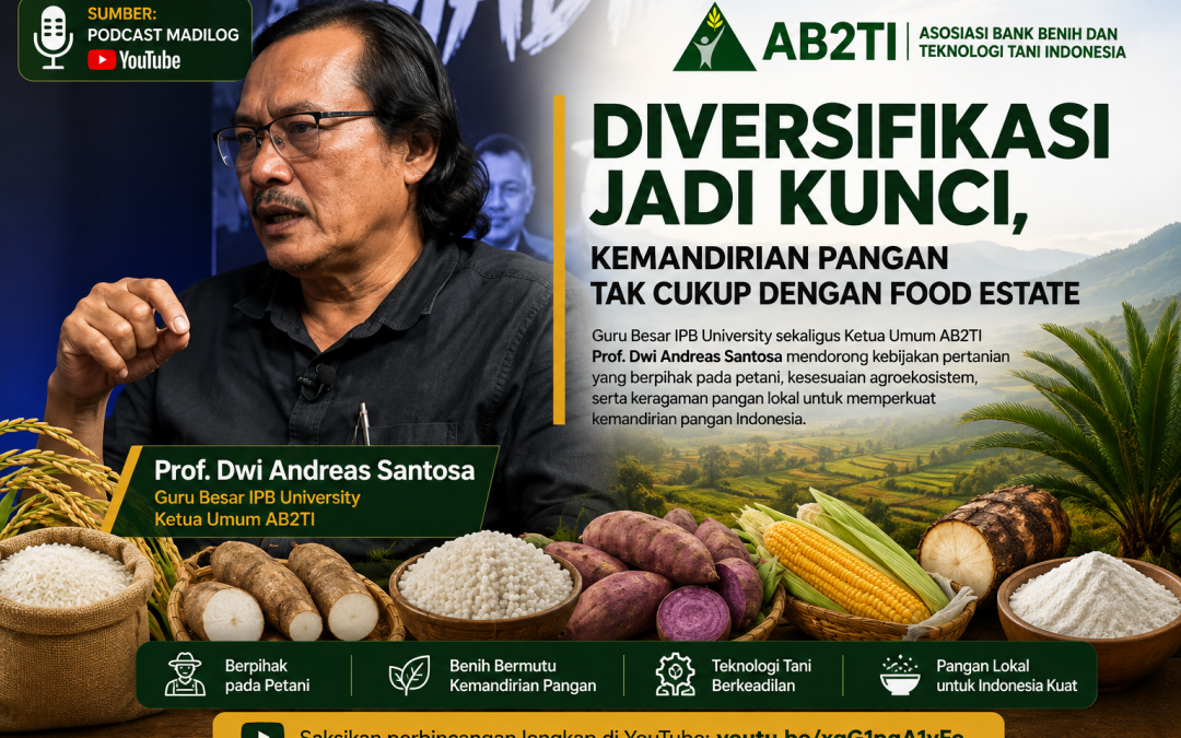 Diversifikasi Jadi Kunci, Kemandirian Pangan Tak Cukup dengan Food Estate